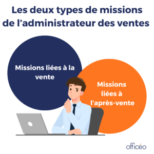 Les deux types de missions de l’administrateur des ventes