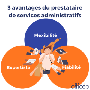 prestataire de service administratif : avantages