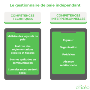 gestionnaire de paie freelance : compétences