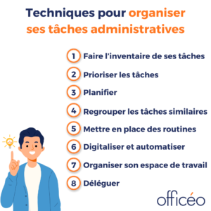 Gestion des tâches administratives : techniques pour une bonne organisation