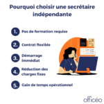 pourquoi choisir une secrétaire indépendante