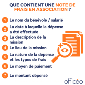 contenu note de frais
